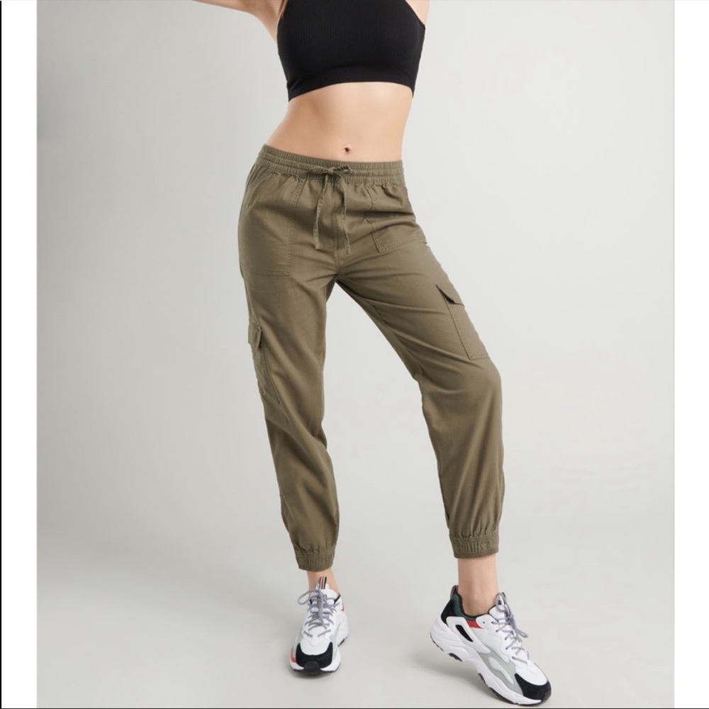 Olive green Joggers